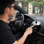 Drum Cymbal Car Air Vent Decor – Creative Musical Dashboard Accessory for Unique Vehicle Interior Styling