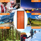 Emergency Survival Sleeping Bag – Waterproof, Reusable Thermal Blanket Keeps You Warm and Safe in Critical Outdoor Situations