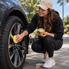 Car Wheel Rim Scratch Repair Paste – Aluminum and Steel Hub Restoration Compound for Tire Rim Paint Touch-Up, Dent Care and Refinishing