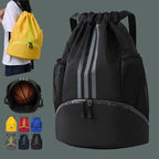 Drawstring Gym Backpack for Men & Women – Fitness, Soccer & Basketball Storage Bag Perfect for Sports Training & Outdoor Adventures