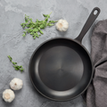 10" Smooth Cast Round Pre-Seasoned Cast Iron Skillet Fry Pan