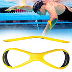 Figure-8 Swimming Forearm Trainer – Wear-Resistant Stroke Aid for Backstroke and Breaststroke Practice, Improving Arm Position, Fulcrum Control and Technique