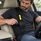 Tactical MOLLE Car Seat Belt Organizer – Universal Modular Storage Sheath for Vehicle Interiors, Compact Gear Carry and Everyday Road Accessories