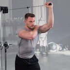 Single Tricep Push Down Handle – Cable Machine Attachment for Arm Workouts, Pull Downs and Strength Training Sessions