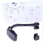 Bike Rearview Mirror Glasses – Mini Cycling Mirror for Helmet or Eyewear with Enhanced Road Safety Visibility
