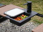 Portable Camping Water Dispenser – Electric Folding Rechargeable Water Pump for IGT Tables, Outdoor Travel and Picnic Hydration