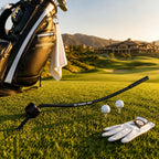 Golf Warm-Up Swing Stick – Portable Inertia Trainer for Finding Center of Gravity, Improving Tempo, Balance and Pre-Round Practice