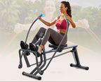 Smooth Quiet Magnetic Rowing Machine - Home Gym Rowing Equipment with Ergonomic Seat and Adjustable Resistance for Full Body Workout