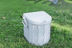 Portable Folding Camping Toilet Seat – Travel Bucket Toilet with Lid for Car Trips, Emergency Outdoor Camping Toilet for Hiking, Fishing and Road Travel