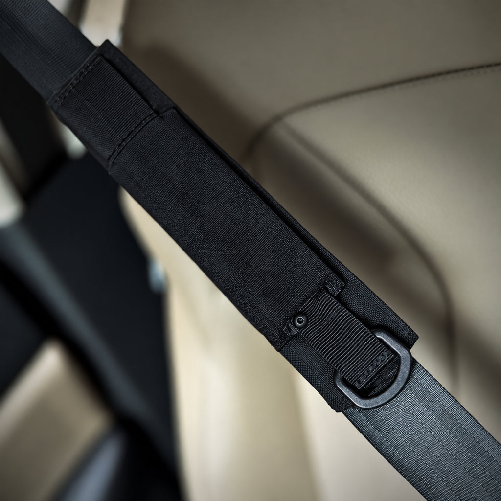 Tactical MOLLE Car Seat Belt Organizer – Universal Modular Storage Sheath for Vehicle Interiors, Compact Gear Carry and Everyday Road Accessories