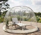 Large Pop-Up Bubble Tent – Weatherproof Outdoor Igloo Screen House for Camping, Patios and Gardens with Oversized Space and Cold-Weather Protection