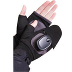 Rechargeable Heated Motorcycle Gloves – Waterproof Winter Riding Gloves with Three Heat Levels, Anti Slip Grip and Washable Design