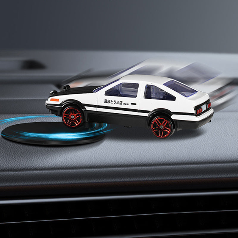 Car Drift Swing Ornament - Rotating Dashboard Toy Decoration for Vehicle Interior Styling and Fun Automotive Accessories