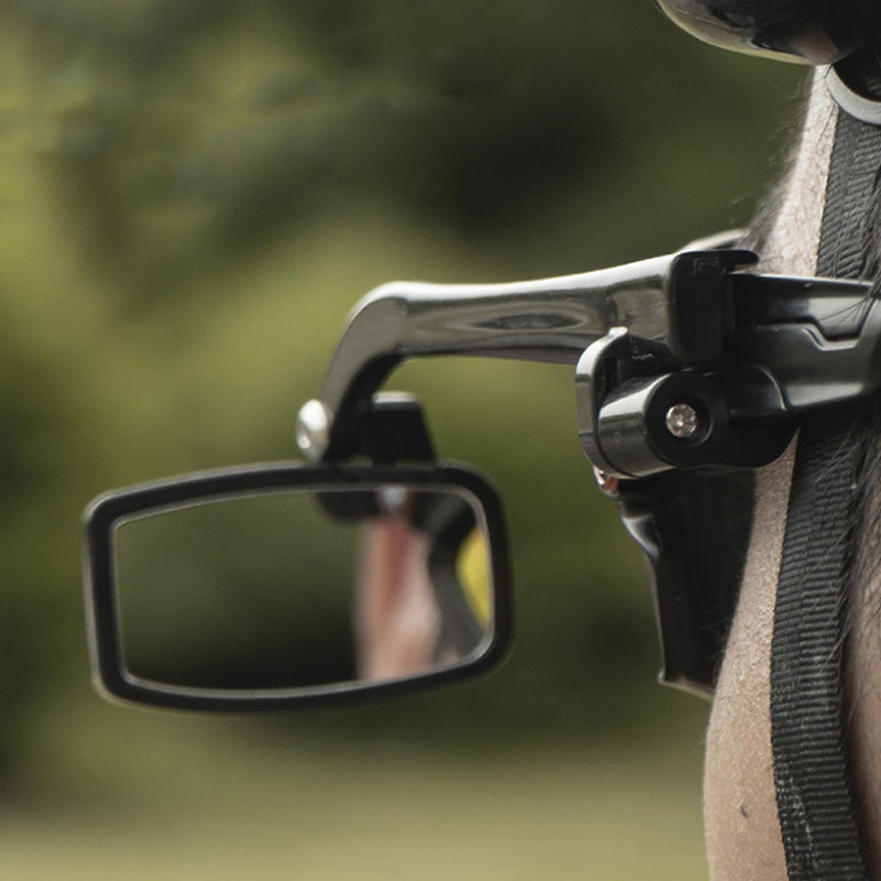 Bike Rearview Mirror Glasses – Mini Cycling Mirror for Helmet or Eyewear with Enhanced Road Safety Visibility