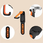 Bicycle Wall Mount Rack - Heavy Duty Bike Storage Hook for MTB and Road Bikes, Space Saving Garage Wall Organizer and Cycling Display Solution