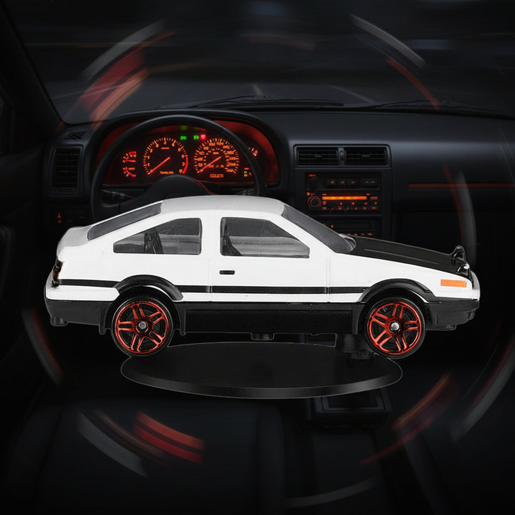 Car Drift Swing Ornament - Rotating Dashboard Toy Decoration for Vehicle Interior Styling and Fun Automotive Accessories