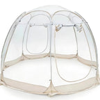 Large Pop-Up Bubble Tent – Weatherproof Outdoor Igloo Screen House for Camping, Patios and Gardens with Oversized Space and Cold-Weather Protection