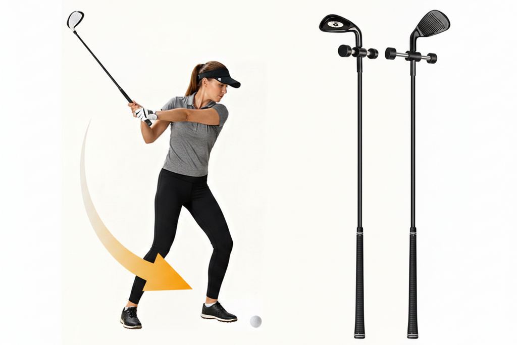 Baseball Swing Training Aid – Batting Practice Corrector with Sound Feedback for Better Posture, Power, Timing and Hitting Accuracy