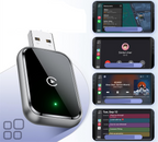 Wireless CarPlay Adapter – Mini Wired-to-Wireless Dongle for iPhone