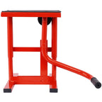 Adjustable Motorcycle Dirt Bike Lift Stand – Heavy-Duty Steel Jack (11"-16.5") with 330 LBS Load Capacity