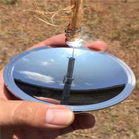 Solar Fire Starter Survival Tool – Windproof & Waterproof Camping EDC Gear Lighter for Outdoor Emergencies and Hiking Kits