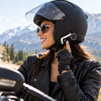 PRO Motorcycle Intercom – Bluetooth Helmet Headset with Video Recording, Wireless Communication and Hands-Free Riding Connectivity