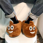 Funny Poop Warm Plush Slippers