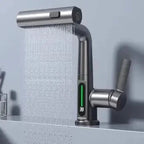 LUXOR - Modern digital washbasin tap