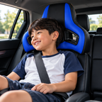 Premium Leather Racing Headrest – High-Quality Automotive Neck Support Cushion for Vehicle Seats, Driving Comfort and Sporty Interior Styling