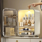 Anti-Dust Large LED Cosmetic Storage Box
