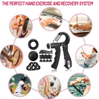 Adjustable Hand Grip Strengthener – 5–60kg Resistance Hand Exerciser for Grip Strength, Wrist Training, Finger Rehabilitation and Forearm Muscle Fitness