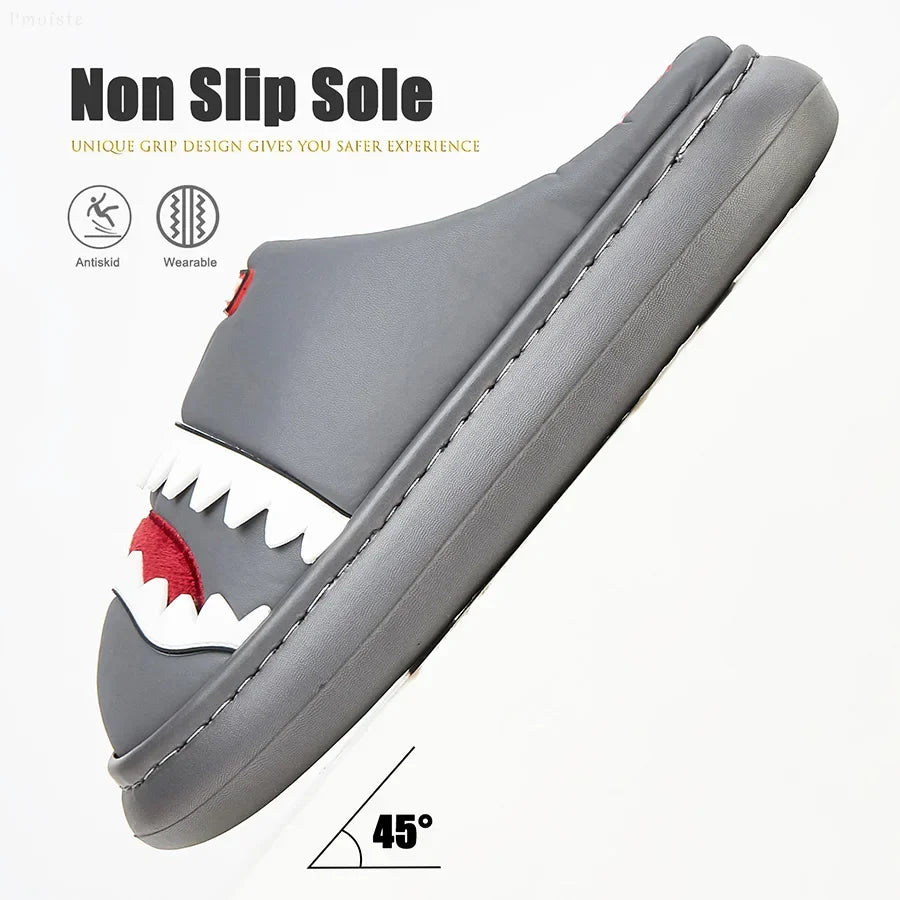 Shark Cozy Warm Soft Slippers