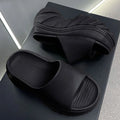 High Heel Soft Sole Platform Slippers