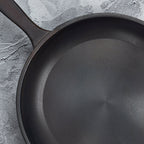 10" Smooth Cast Round Pre-Seasoned Cast Iron Skillet Fry Pan