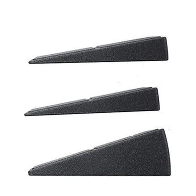 Yoga Bricks Squat Wedge Blocks – Adjustable Non-Slip Slant Boards for Stretching, Strength Training and Improved Flexibility Support