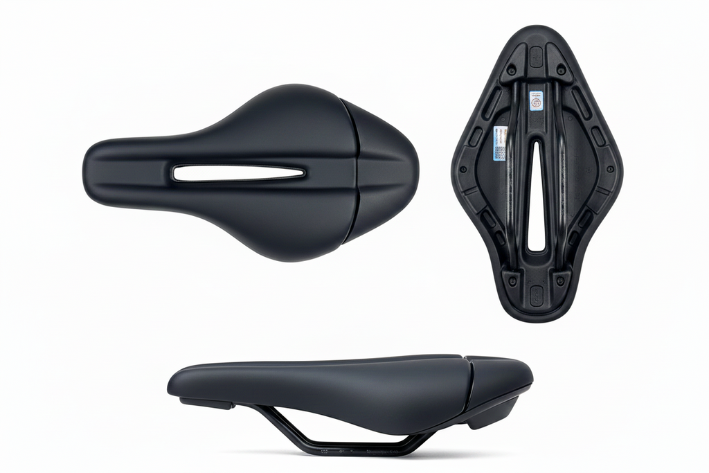 Printed Bike Saddle – 3D  Lightweight MTB and Road Bicycle Seat for Triathlon, Racing and Long Distance Comfort