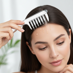 Scalp Liquid Applicator Comb – Mini Portable Anti-Static Hair Care Tool for Precise Serum, Oil and Nourishing Treatment Application at Home