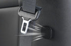 Magnetic Car Seat Belt Holder – PU Leather Safety Belt Limiter Clip Designed to Prevent Sliding, Falling and Uncomfortable Seatbelt Movement