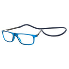 Magnet Hanging Neck Reading Glasses – Anti-Blue Light Ultra-Light Portable Square Presbyopic Spectacles for Men and Women Everyday Use
