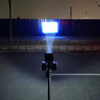 Waterproof LED Flagpole Navigation Light – 15W Blue Green Wide-Voltage Auxiliary Spotlight for Off-Road Cars, Trucks, Boats and Outdoor Visibility