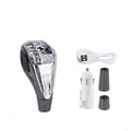 Seven-Color LED Crystal Shift Knob – Universal Illuminated Gear Shifter Handle Compatible with 8mm, 10mm and 12mm Shift Rods
