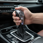 Seven-Color LED Crystal Shift Knob – Universal Illuminated Gear Shifter Handle Compatible with 8mm, 10mm and 12mm Shift Rods