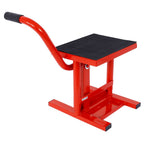Adjustable Motorcycle Dirt Bike Lift Stand – Heavy-Duty Steel Jack (11"-16.5") with 330 LBS Load Capacity