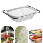Over The Sink Telescopic Dish Rack