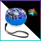 Gyro Ball Forearm Exerciser – Auto-Start Gyroscopic Wrist Ball with LED for Arms, Fingers and Wrists