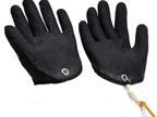 Puncture-Resistant Fishing Catch Gloves –  Fisherman Gloves with Magnetic Release, Anti-Slip & Protective Design