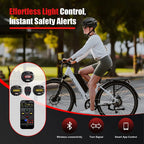 Smart LED Bike Helmet – Road and MTB Cycling Helmet with Programmable LED Display, Rear Taillight, APP Control and Rechargeable Safety Lighting