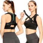 Adjustable Posture Corrector Belt – Upper Back, Shoulder and Clavicle Support Brace for Spine Alignment, Neck Relief and Everyday Posture Improvement