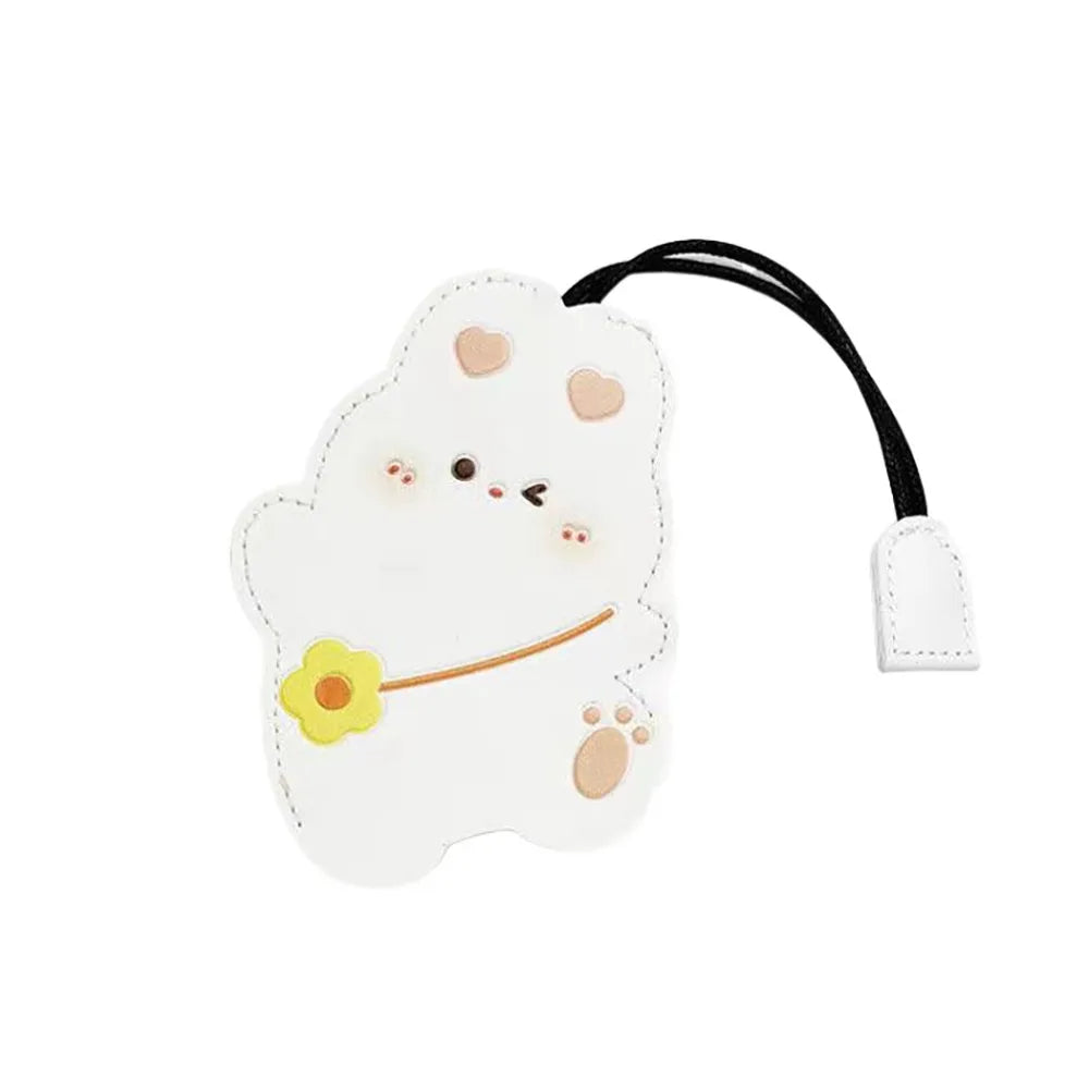 Cartoon Leather Universal Pull-Out Key Case