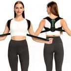 Adjustable Posture Corrector Belt – Upper Back, Shoulder and Clavicle Support Brace for Spine Alignment, Neck Relief and Everyday Posture Improvement